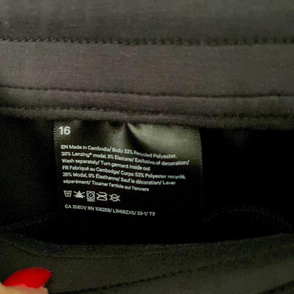 Lulu lemon softstreme high rise pant